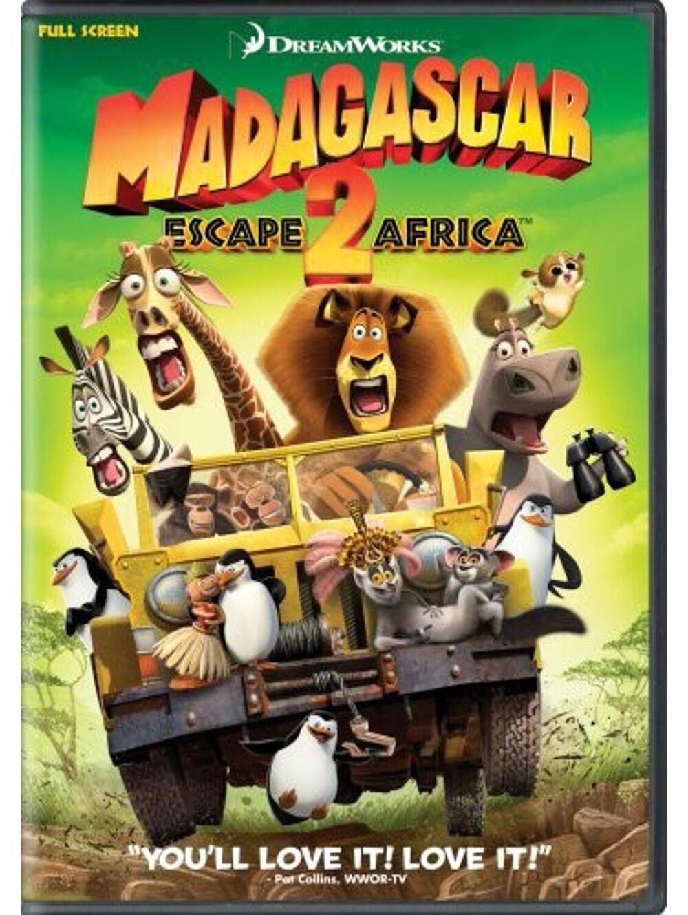 Madagascar: Escape 2 Africa (DVD, 2008)